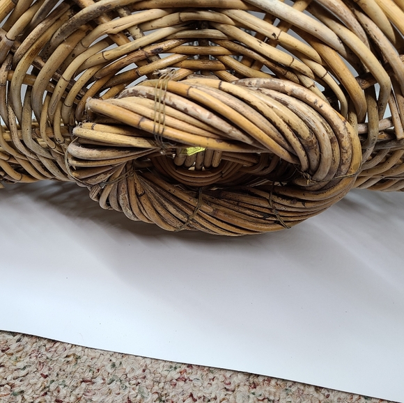 Vintage Maitland - Smith Reed Glass Wrought Iron Basket Floral - Picture 5 of 16